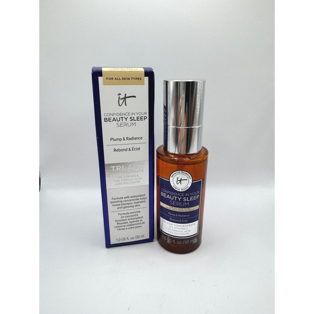 IT Cosmetics Confidence in Your Beauty Sleep Serum 1oz NEW
